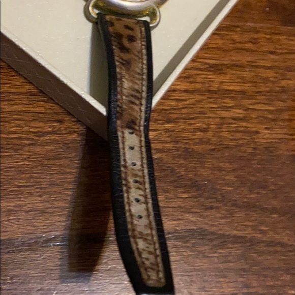 Vintage Cardini Big face watch with animal pattern band.- used - Picture 5 of 11